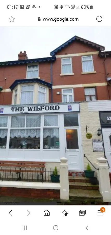 The Wilford Hotel Blackpool 0*,